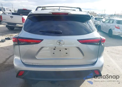 2021 Toyota Highlander L из США, поврежденный, VIN 5TDCZRAHXMS082995